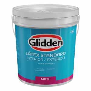 20l Pintura Latex Int Ext Super Rend Techos Paredes Glidden