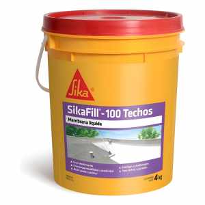 Membrana Líquida Sika Sikafill -100 Techos 4kg Da Vinci