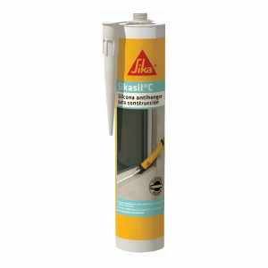 Sellador De Silicona Sikasil C 280cc Color Blanco
