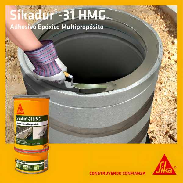 Sikadur 31 Adhesivo Epoxi Mortero Multiproposito 1 Kg Sika - Imagen 8