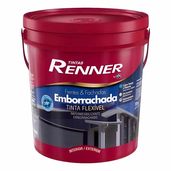 Pintura Impermeabilizante Renner Frentes Y Fachada 20 Kg
