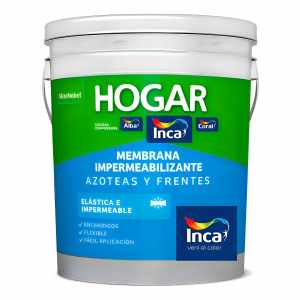 Membrana Liquida Inca Hogar Azoteas Y Frentes 20kg Color Blanco