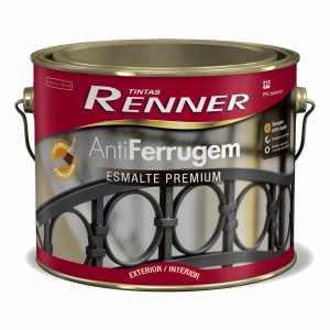 Esmalte Antióxido Anti-ferrugem Renner Secado Rapido 2,2lts