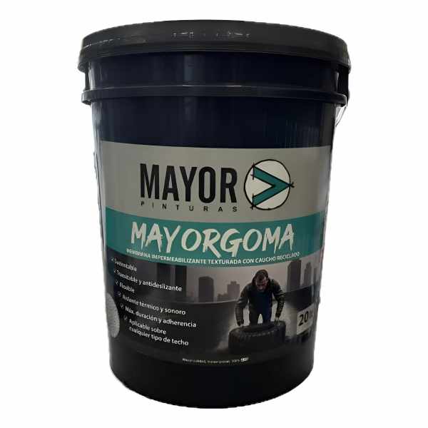 Membrana Impermeabilizante Con Goma De Caucho Mayorgoma 20kg
