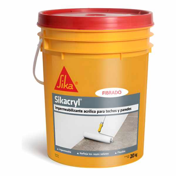 Impermeabilizante Acrílico Sikacryl Fibrado Sika 20k