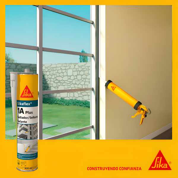 Sellador Sikaflex 1a Poliuretano 300 Ml Sika - Imagen 9