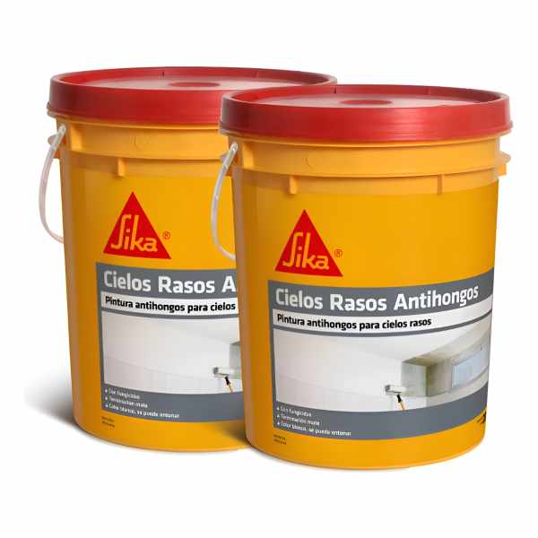 Pintura Cielos Rasos Antihongos Sika 20+20