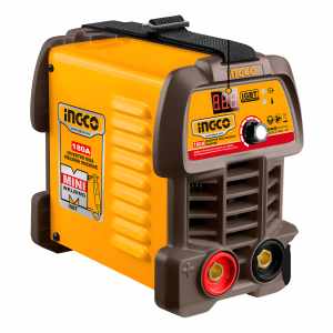 Soldadora Inverter Mini Mma 180 Amp Display Led Ingco Color Amarillo