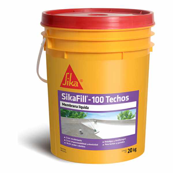 Membrana Líquida Sika Sikafill - 100 Techos 20kg - Verde