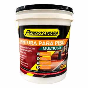 20l Pintura Pisos Fachadas Pennsylvania 11 Colores + Acabado Mate Color Negro
