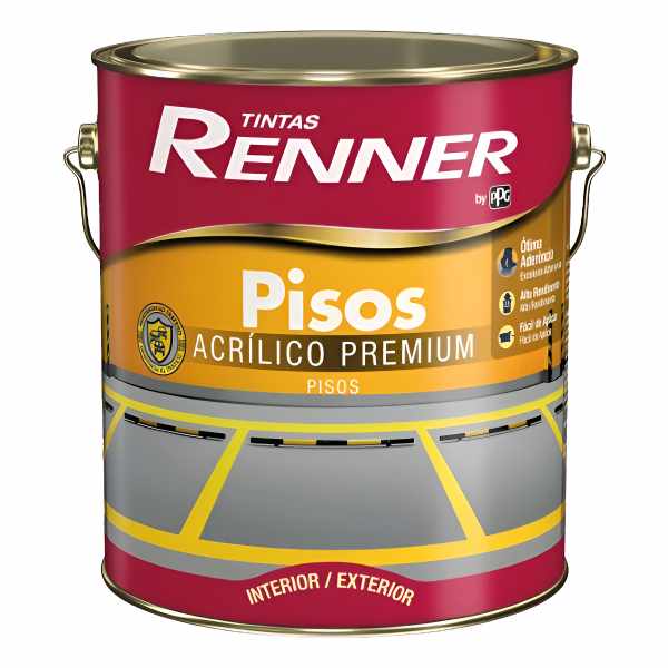 Pintura Para Pisos Renner Int / Ext De Alto Transito 18lt