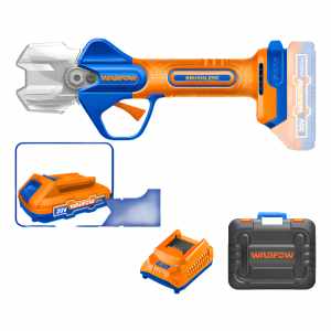 Cizalla 0-25mm Wadfow Carg Con Bat + Valija Wjfpb25 Tyt Color Azul