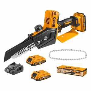 Mini Motosierra Ingco C Bat Y Cargador P20s 20v Cgsli20682