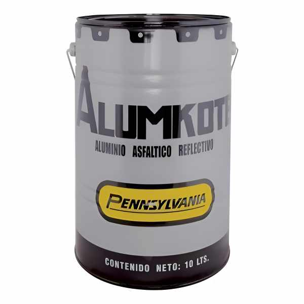 Aluminio Reflectivo Asfáltico Alumkote Pennsylvania 4 Litros