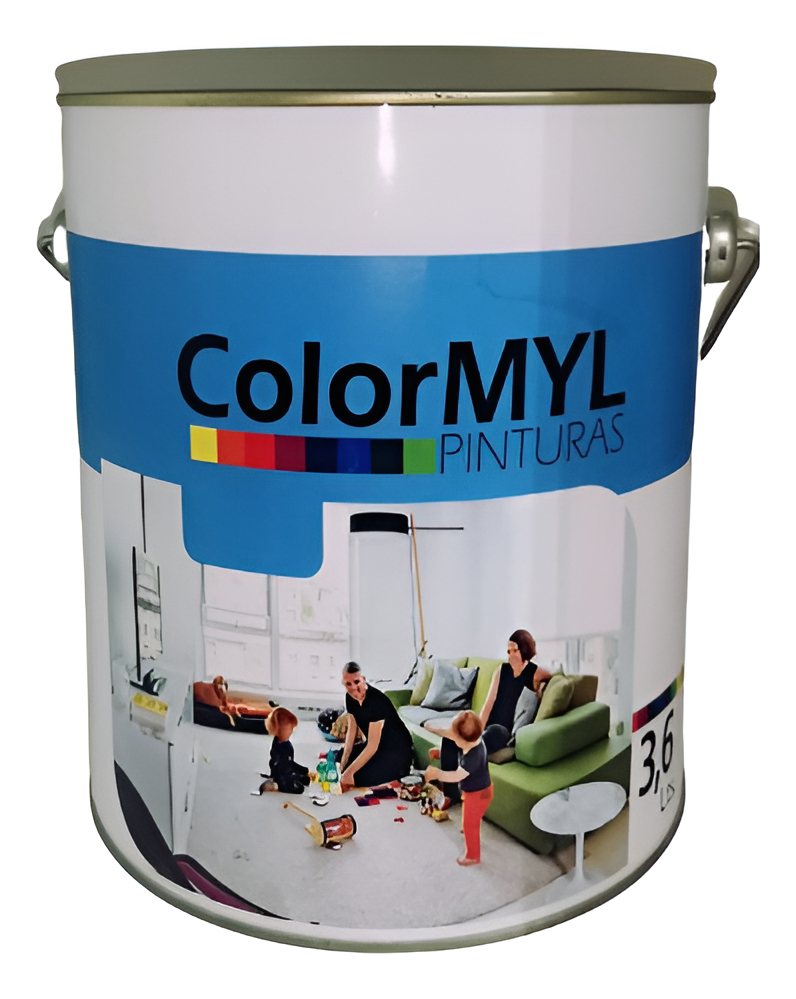 Esmalte Blanco Mate De 3.6 + Pincel De 3 + 1l Aguarrás