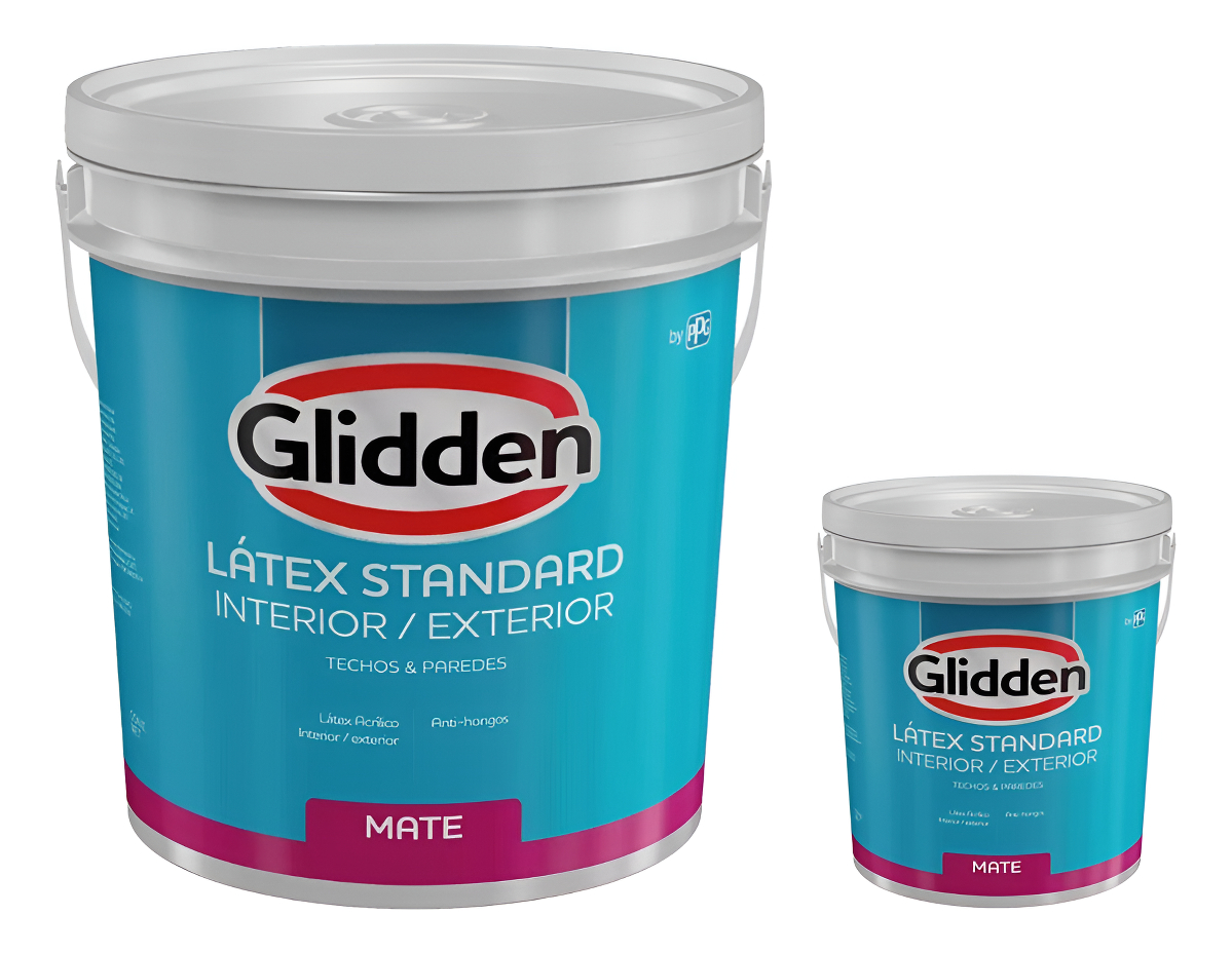 20+4l Pintura Latex Int Ext Super Techos Paredes Glidden