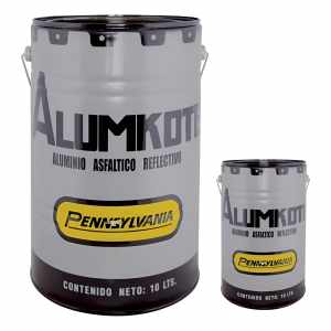 Aluminio Reflectivo Asfaltico Alumkote Pennsylvania 20+4lts