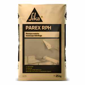 Revoque Exterior Proyectable 3 En 1 Con Hidrófugo Sika Rph Fibrado