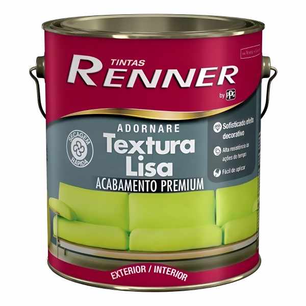 Textura Para Paredes Lisa Color Blanco Renner Adornare 3lts