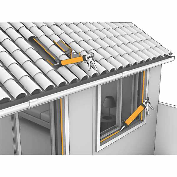 Sellador Sikaflex 1a Poliuretano 300 Ml Sika - Imagen 5