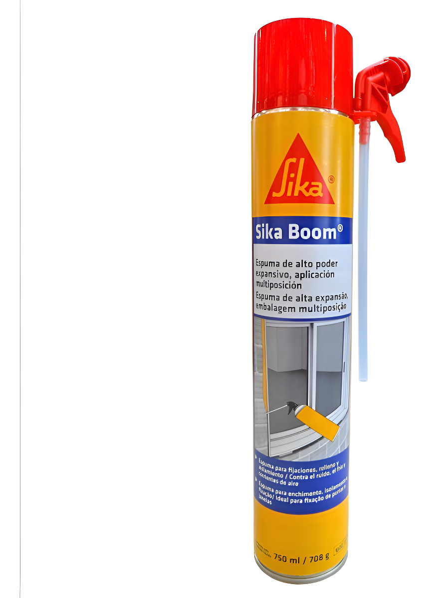 Espuma Expansiva De Poliuretano Para Relleno Sika Boom 750ml