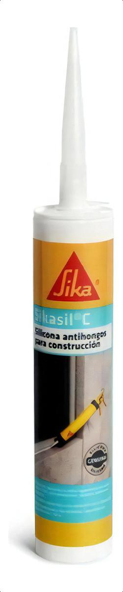 Sellador De Silicona Sikasil C 280cc Color Blanco - Imagen 4