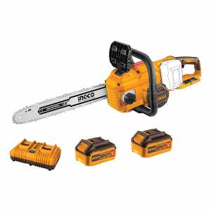 Motosierra A Bateria 40v P20s 16 C/bat C/carg Ingco Color Amarillo