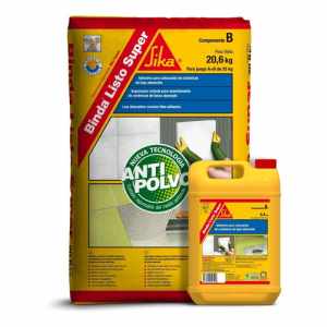 Adhesivo Cementicio Máxima Adherencia Sika Binda Listo Super
