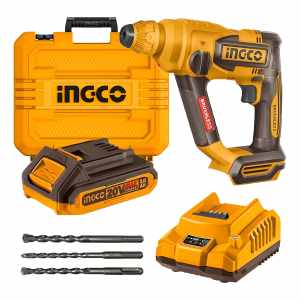 Martillo Electroneumático Inco Crhli201881-9, Inalámbrico, A Color Amarillo