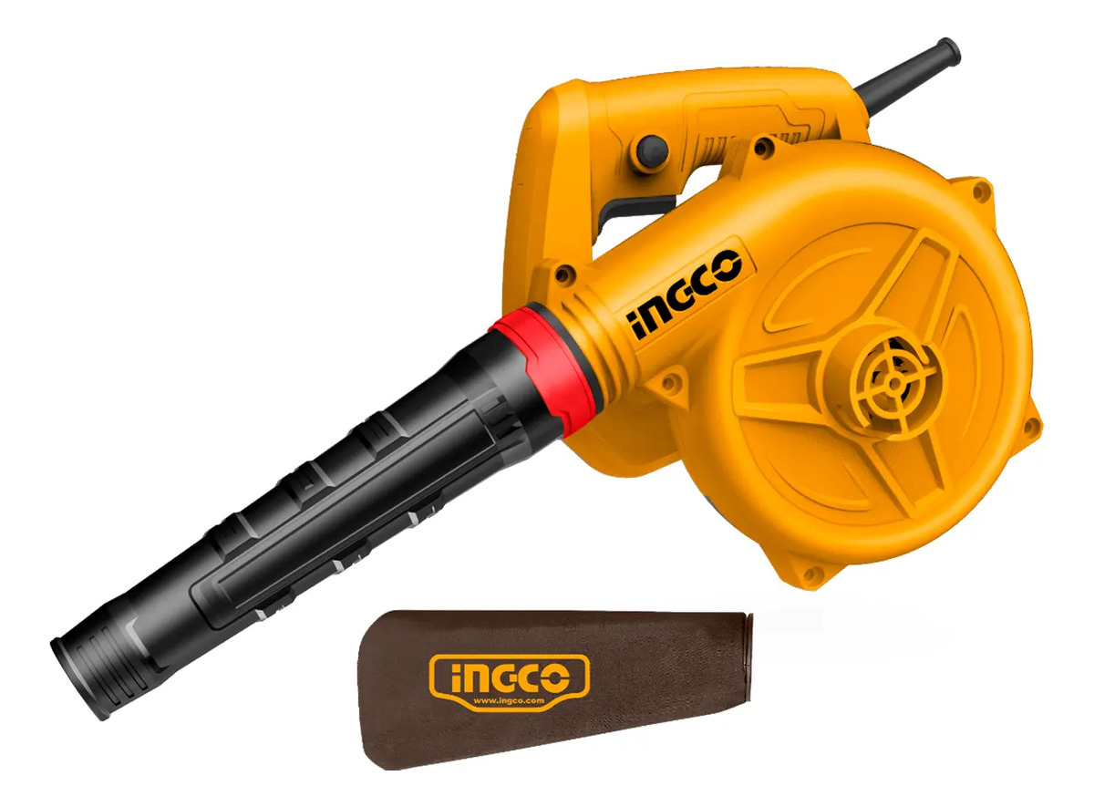 Sopladora Aspiradora Ingco Bolsa De Polvo 14000rpm Color Amarillo