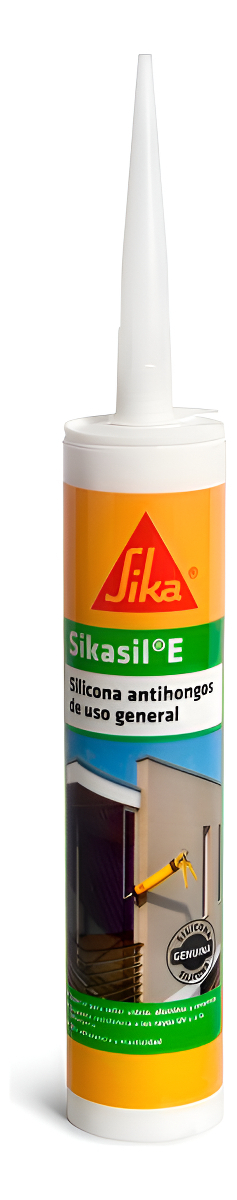 Sellador De Silicona Sika Sikasil E Transparente En Cartucho 300ml - Imagen 5