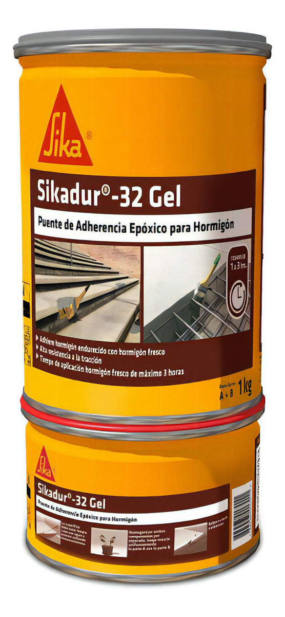 Sikadur-32 Gel Adhesivo Epóxico Estructural 1 Kg