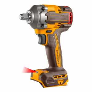 Llave De Impacto 400nm P20s S/bat-carg Ingco Ciwli20401 Color Amarillo Frecuencia 50/60hz