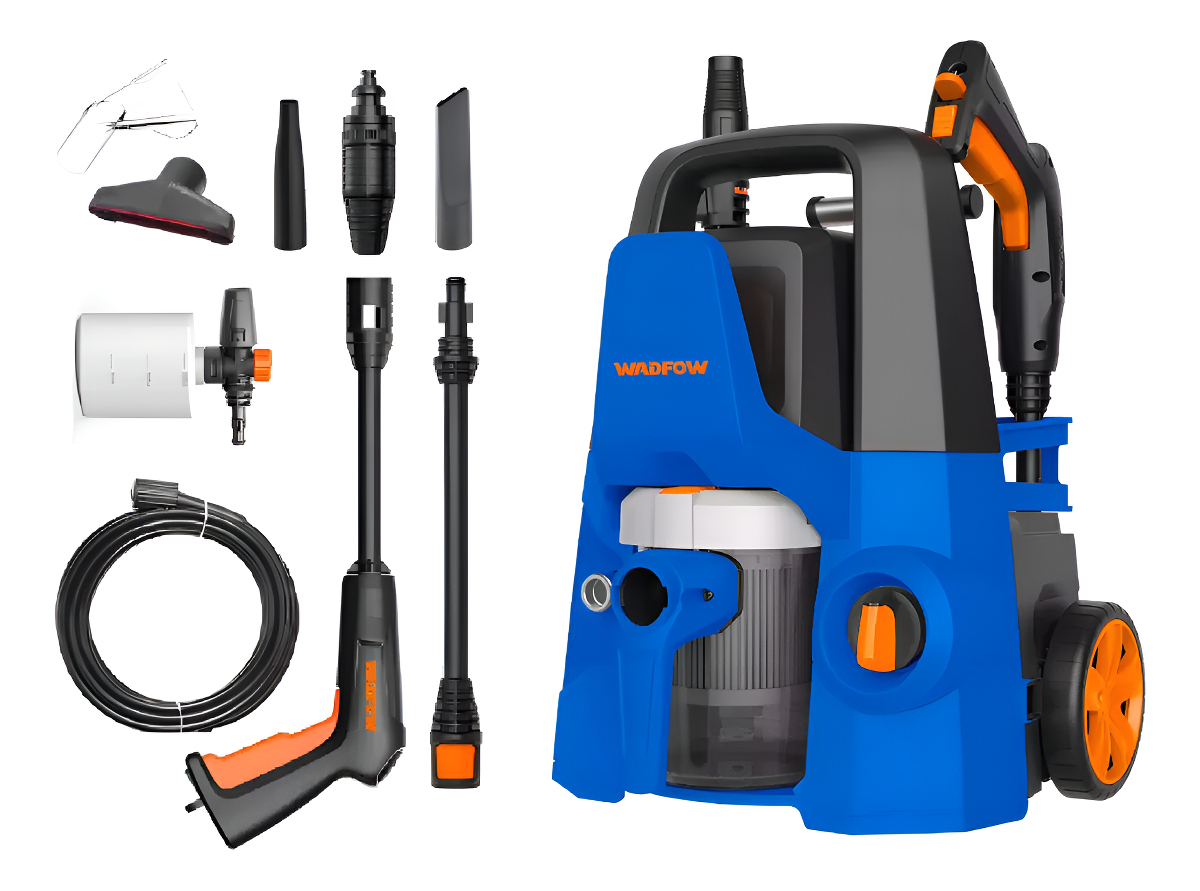 Hidrolavadora Aspiradora 2 En 1 1600w 130bar Wadfow Whp4a16 Color Azul Frecuencia 50/60hz