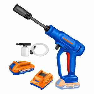 Hidrolavadora A Bateria 24,5 Bar 2,5 Lts/ Wqx01202 Con Bateria Y Cargador