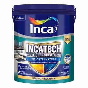 Incatech Fibrado Membrana Líquida Impermeabilizante Inca 20k