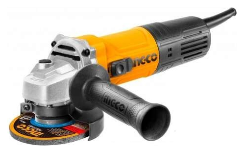 Amoladora Angular 4 1/2 900w Ingco Ag90028 Color Naranja Frecuencia 50 Hz/60 Hz