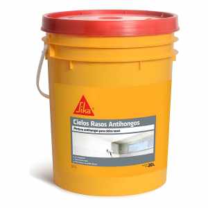 Pintura Cielos Rasos Antihongos Sika Blanco 20 Litros