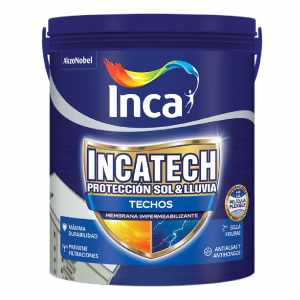 Membrana Liquida Inca Incatech Blanco Impermeabilizante