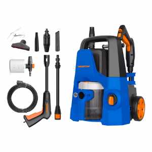 Hidrolavadora Aspiradora 2 En 1 1600w 130bar Wadfow Whp4a16 Color Azul Frecuencia 50/60hz