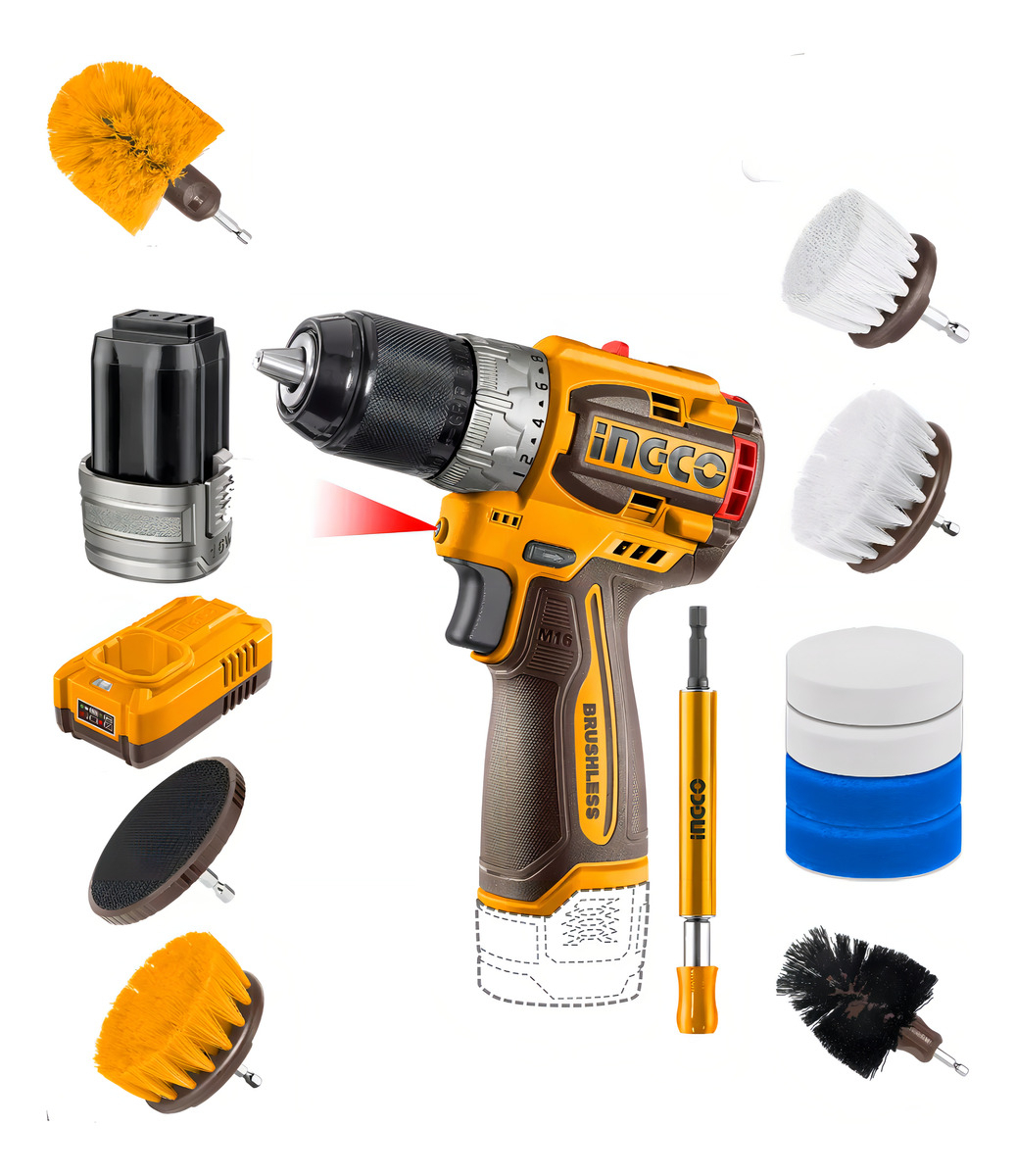 Atornillador A Bateria 13mm 60nm Compact Cosli240786 - Smf Color Naranja Claro Frecuencia 50hz/60