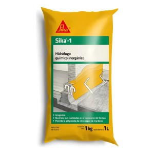 Hidrofugo Químico Sika - 1 Sachet En Caja De 10 Und X 1litro