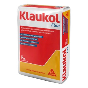 Adhesivo Cementicio Klaukol Flex Fluido Tipo Binda 25kg