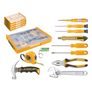 Set Organizador + 11 Herramientas Ingco Hktv01h111